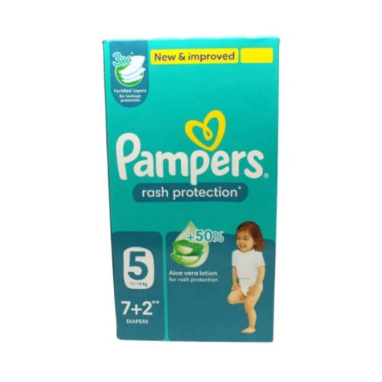 Picture of PAMPERS SIZE 5 (8X9 SUPER BOX)