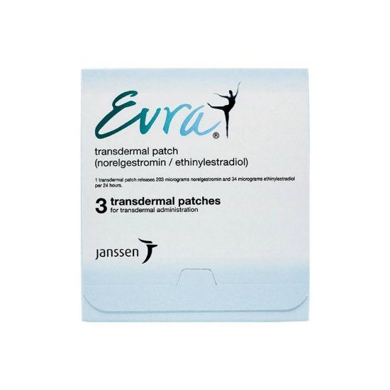 Picture of EVRA TRANSDERM 3 PATCHES
