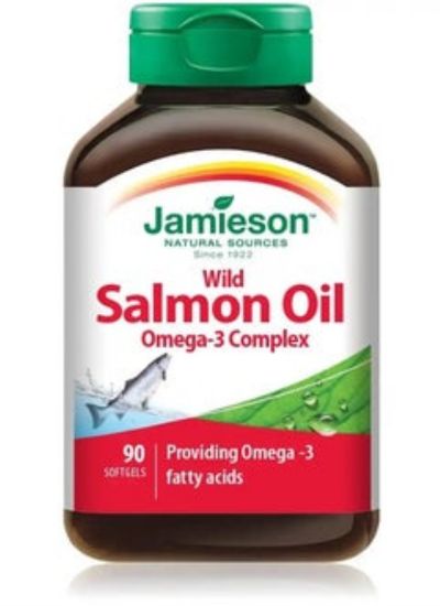 Picture of GT WILD SALMON OIL OMEGA 3 COMP 90 SOFTGELS JAMIESON