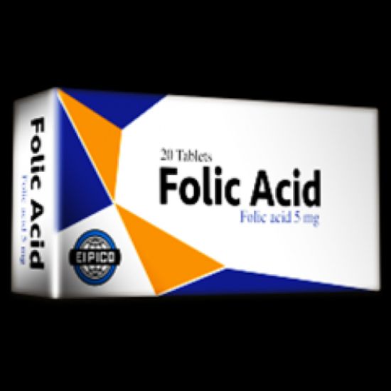 Picture of FOLIC ACID 5 MG 20 TAB