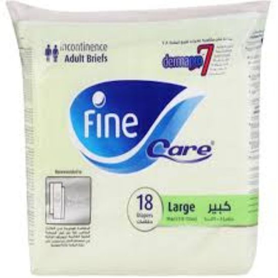 Picture of FINE CARE ADULT BRIEF MEDIUM 4 X 22 PCS 6400