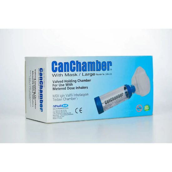 Picture of CANCHAMBER WITH MASK MEDIUM YELLOW