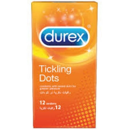 Picture of DUREX TICKLING DOTS CONDOM 12 PCS 0417 (SENSATION)