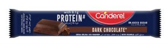 Picture of CANDEREL CHOCO PROTEIN DARK 30G (918)