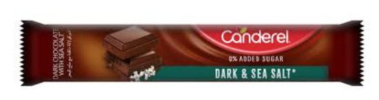 Picture of CANDEREL CHOCOLATE DARK W SEA SALT 30 GM