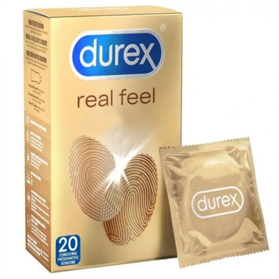 Picture of DUREX REAL FEEL CONDOMS 20 PCS 0460