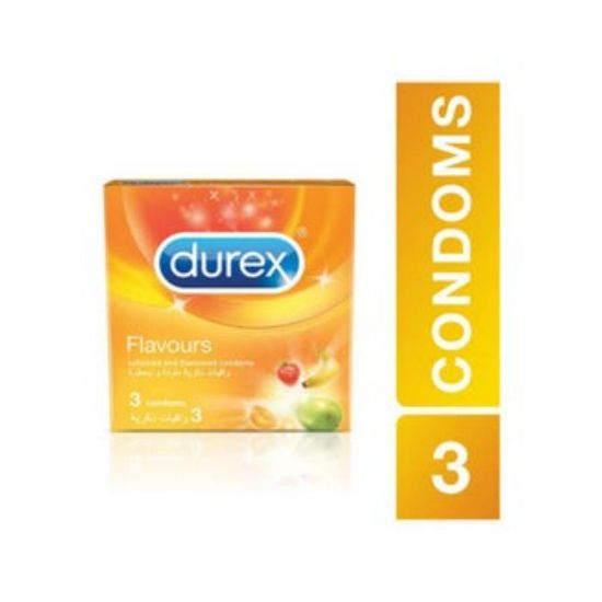 Picture of DUREX FLAVOURS CONDOMS 3 PCS 3163