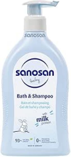 Picture of SANOSAN BABY BATH & SHAMPOO (DISPENSER) 500 ML
