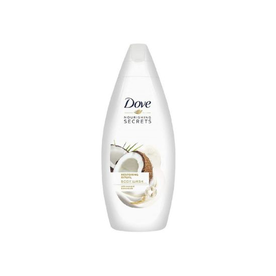 صورة دوف غسول الجسم  جوز الهند واللوز الحليب 500 ML 7772