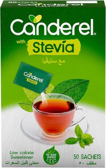 Picture of CANDEREL STEVIA SACHET 50'S