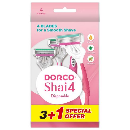 Picture of DORCO SHAI 4 RAZORS 4912