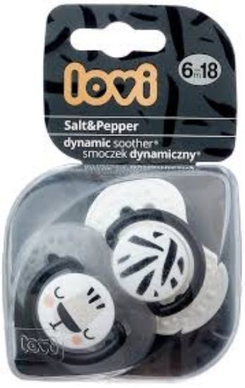Picture of LOVI DYNAMIC SOOTHER NIGHT & DAY 2 PCS 6-18M 22/802-8020
