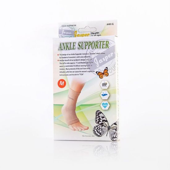 Picture of JASPER W006 M - WHITE WOOL ANKLE CORSET