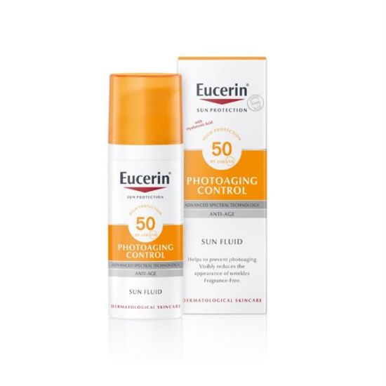 Picture of EUCERIN SUN AGE  CONTROL SPF50  FLUID 50ML 7326