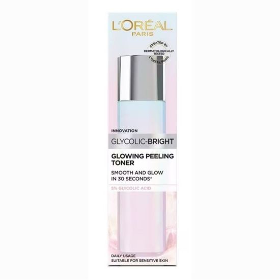 Picture of LOREAL GLYCOLIC-BRIGHT GLOWING PEELING TONER 128ML 1165
