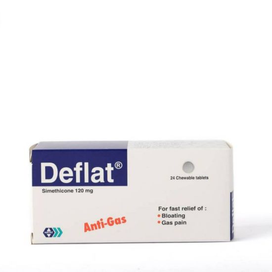 Picture of DEFLAT 120 MG 24 TAB