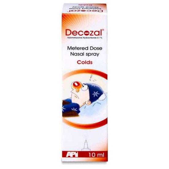 Picture of DECOZAL 0.1% NASAL DROPS 10 ML