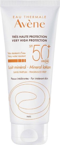 Picture of AVENE SPF 50 B 10 IR INTOLERANTE MINERAL CREAM 50 ML + THERM