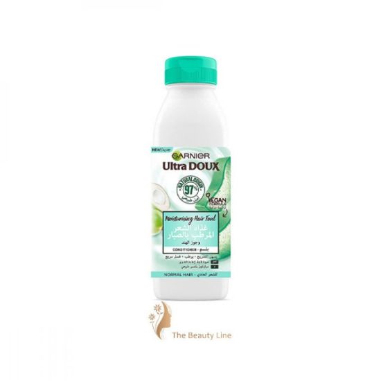 Picture of GARNIER ULTRA DOUX HAIR FOOD COND MOIST ALOE VERA350 ML 6153