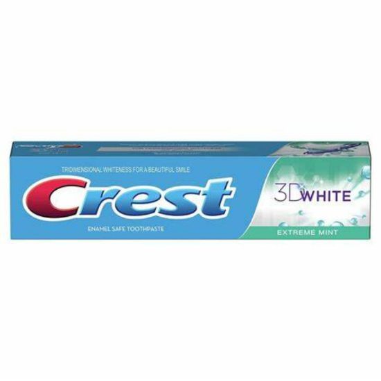 Picture of CREST 3D WHITE EXTREME MINT T.P125 ML 2 PCS SAVE 25% 41614