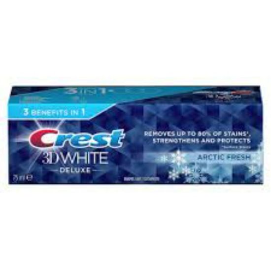 Picture of CREST 3D WHT DELUX HEALTHY SHINE/ARCTIC FRESH T.P 75 ML 2831