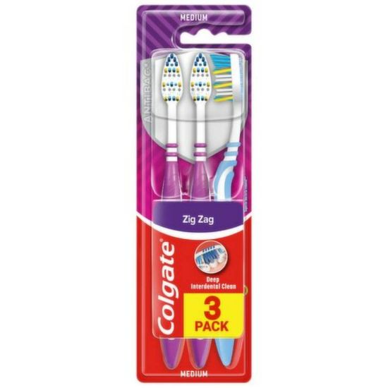 Picture of COLGATE ZIGZAG MED T.B 2 +1 FREE 3777