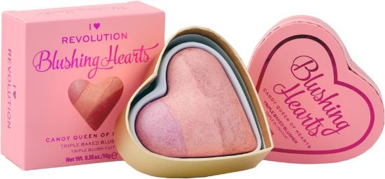 Picture of I HEART CANDY QUEEN OF HEARTS BLUSHER POWDER FPL01 10G -7016