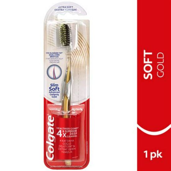 Picture of COLGATE MANUAL TB SLIM SOFT ADVANCED GOLD 1PK
