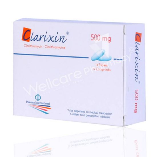 Picture of CLARIXIN 500 MG 14 TAB