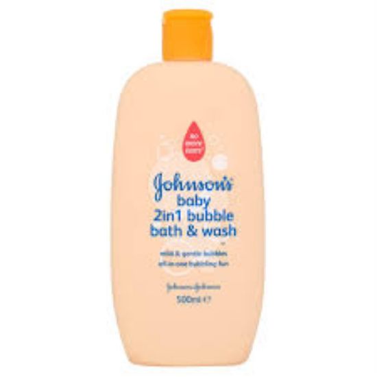 Picture of JOHNSON BUBBLE BATH+WASH 500ML 31211-7690