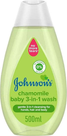 Picture of JOHNSON CHAMOMILE BABY SHAMPOO 500ML 7415