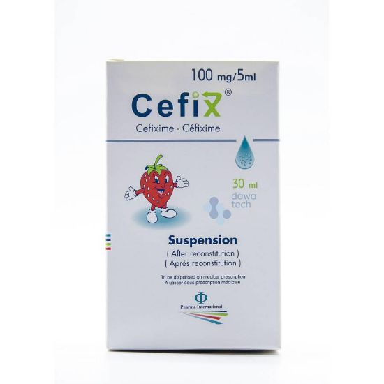 Picture of CEFIX 100 MG SUSP 60 ML