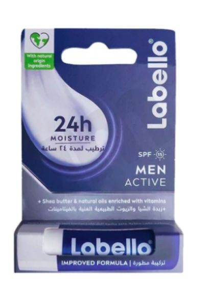 Picture of LABELLO LIP CARE ACTIVE CARE FOR MEN 4.8 G X 24 - 85151-7055