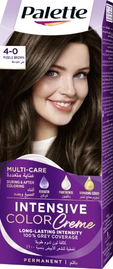 Picture of PALETTE KERATIN COLOUR 4-0 MEDIUM BROWN ARAB MEA