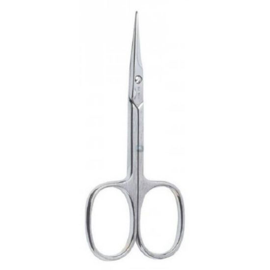 Picture of BETER 24063 CHROMED STRAIGHT POINT MANICURE PEEL SCISSORS.*O