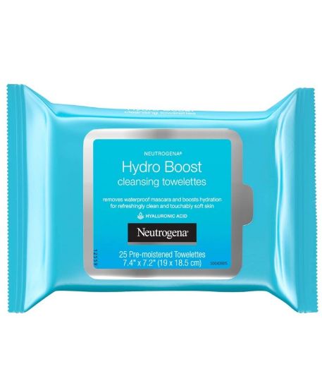 Picture of NEUTROGENA HYDRO BOOST FACIAL WIPES CLEANSER 25 WIP 1413-564