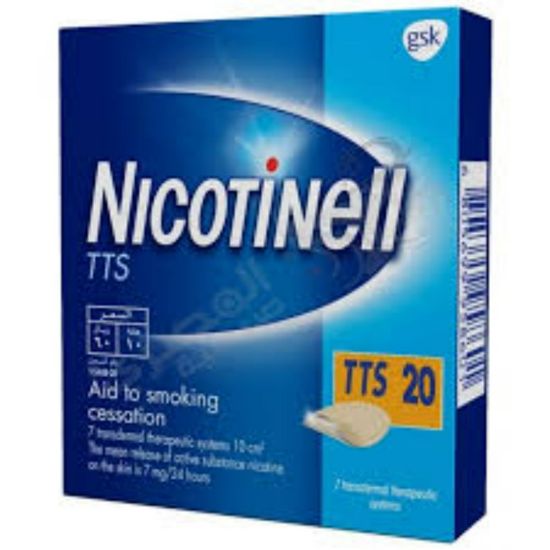 Picture of NICOTINELL 7 SYSTEM TTS 10 MG