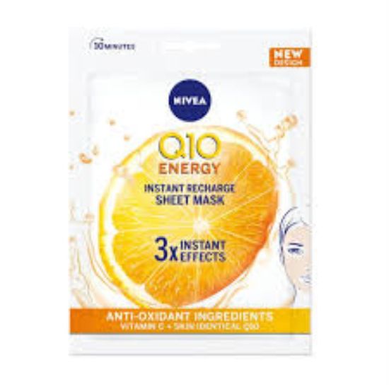 Picture of NIVEA Q10 ENERGY ANTI-WRINKLE 1 SHEET MASK 71548-017