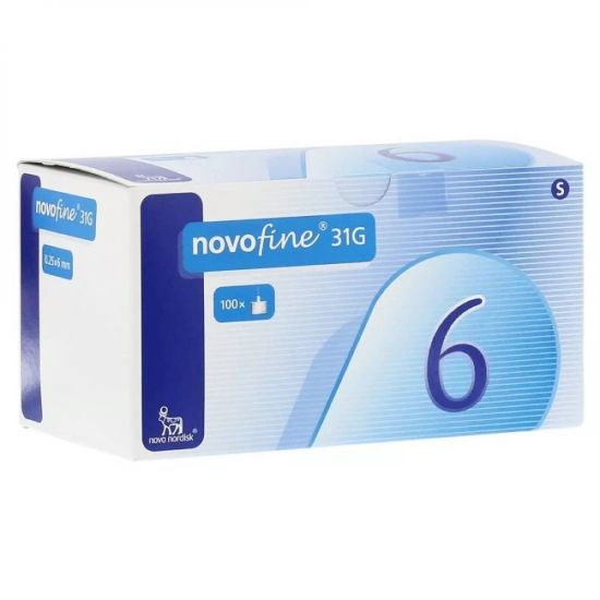 Picture of NOVOFINE NEEDLE 31 G 0.25 X 6 MM