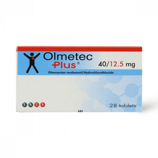 Picture of OLMETEC PLUS 40 MG/12.5 MG 28 TAB