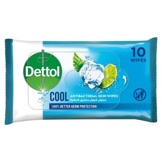 Picture of DETTOL AB WIPES COOL 10 WIPES X 24