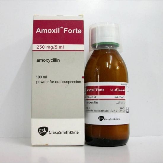 Picture of AMOXIL 250/5 ML SUSP 100 ML