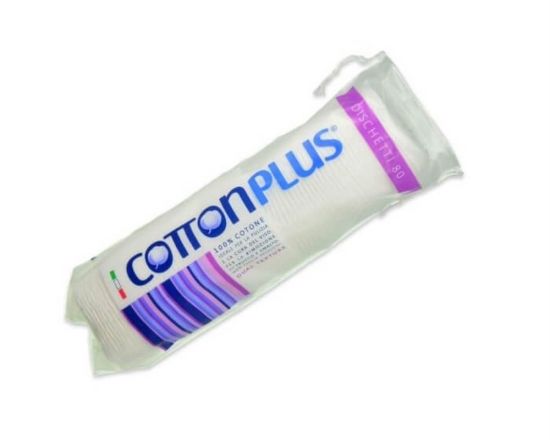 Picture of COTTON PLUS MAKE UP ROUND PADS 80 PCS DISCHETTI