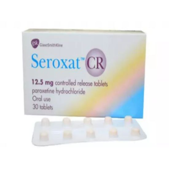 Picture of SEROXAT CR 12.5 MG 30 TAB