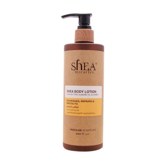 Picture of SHEA MIRACLES ALMOND OIL &HONEY  BODY LOTION 300 ML 0005