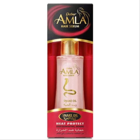 Picture of DABUR AMLA HAIR SERUM SNAKE OIL HEAT PROTECT 50 ML 7502