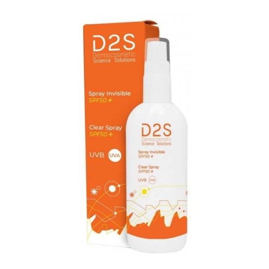 Picture of D2S SOLUTIONS SPF 50+ SPRAY INVISIBLE 125 ML