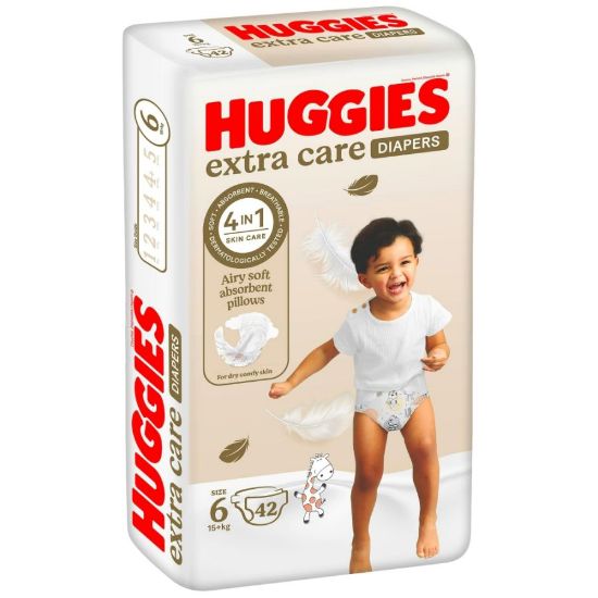 Picture of HUGGIES JUMBO EXTRA CARE 6 BOX 1 X 56 - 40705