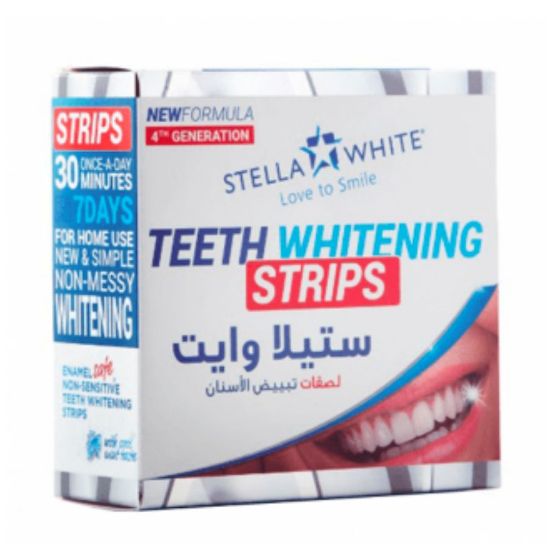 Picture of STELLA WHITE WHITEN TEETH 28 STRIPS