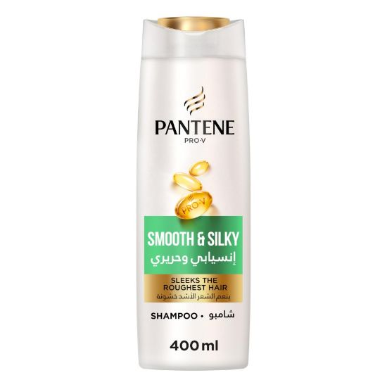 Picture of PANTENE SHAMPOO SMOOTH SILKY 400 ML X 24 -11001313 حرير